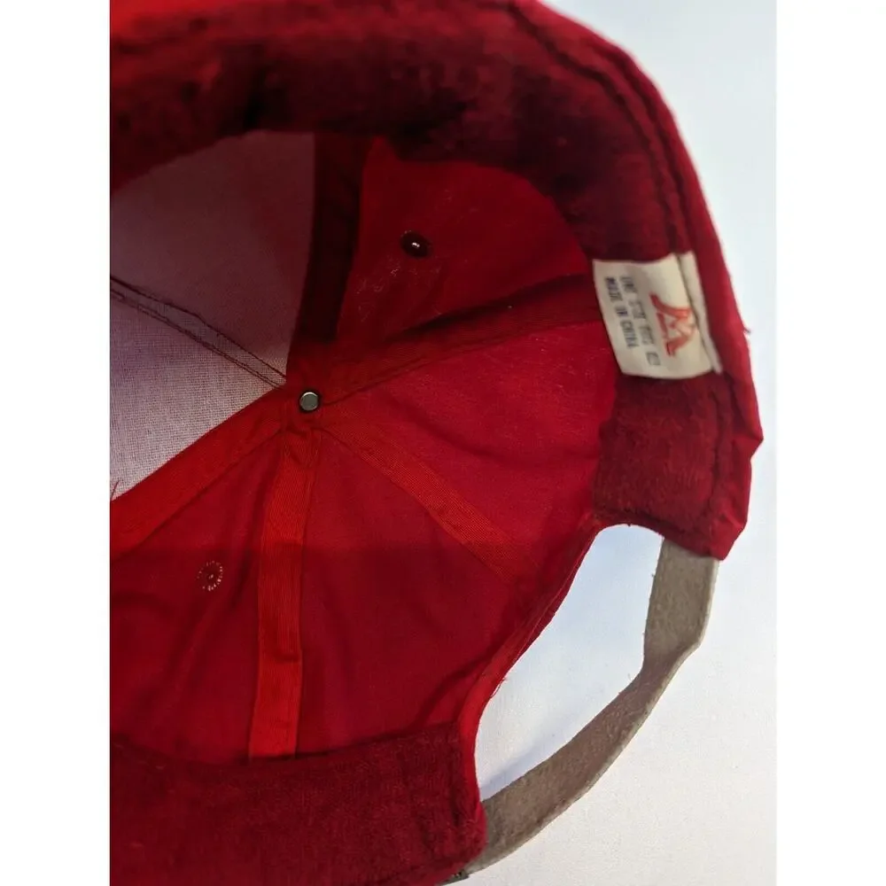 Vintage Challenge 5 Asra Red Rope Hat‎ - Sportsman Level Motorcycle Road Racing